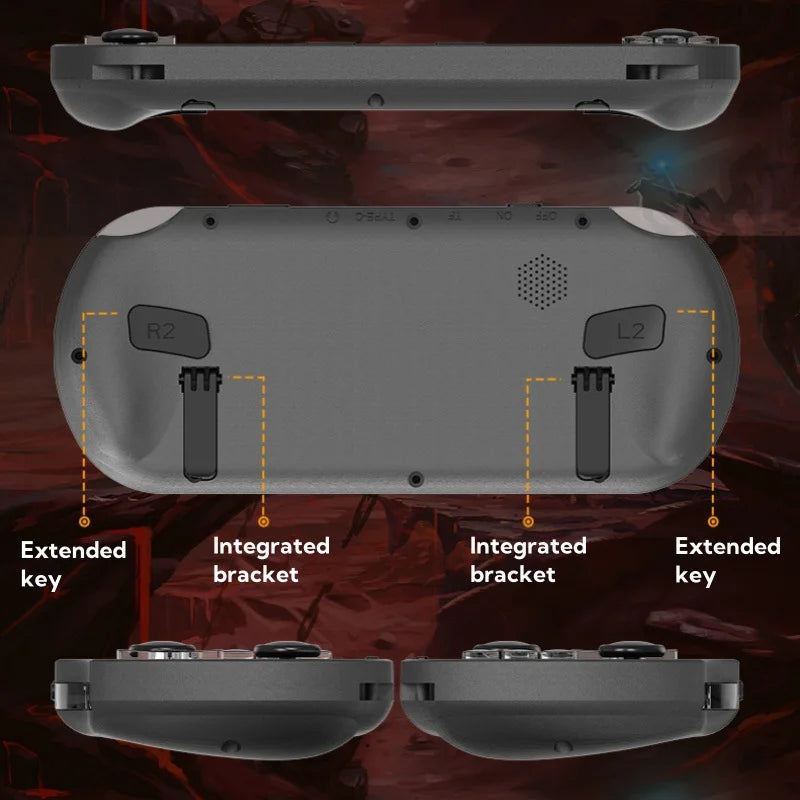 SF3000 Console de jeu vidéo Portable rétro système Linux 4.5 pouces 854*480 écran IPS 3000mAh lecteur vidéo de poche Portable jeux